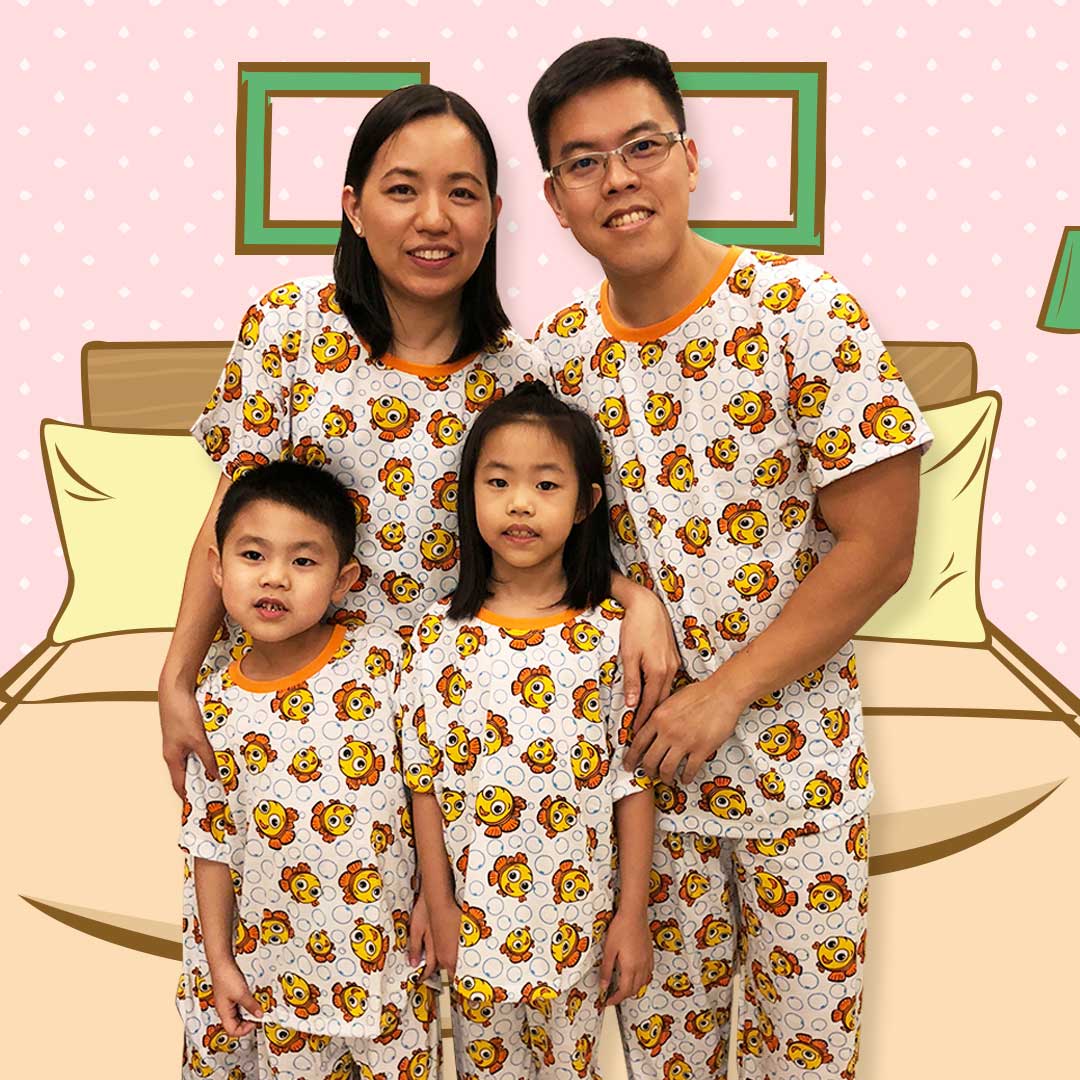Fish Family Pajama Set – Me&U