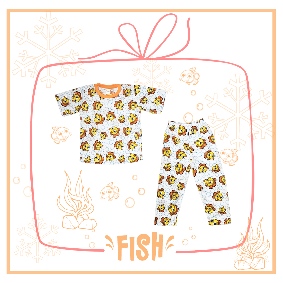 Fish Family Pajama Set – Me&U