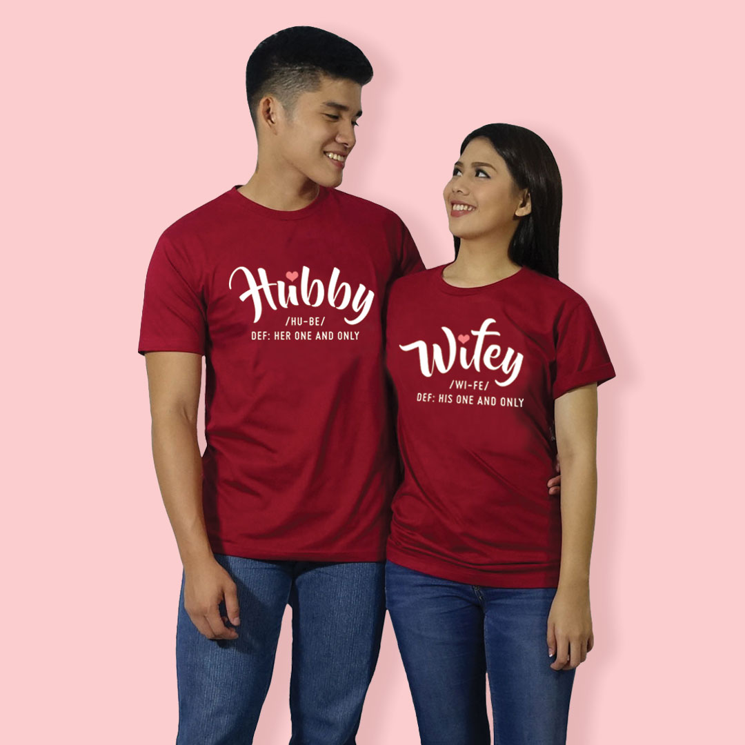 001_Hubby & Wifey Couple Shirt – Me&U